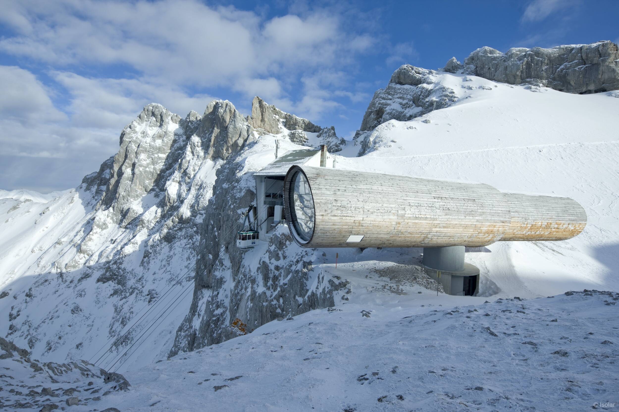 ISOLAR ORNILUX Bergstation Karwendel Mittenwald Germany Copyright Arnold Glas 2